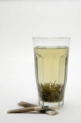 Økologisk grønn perle te