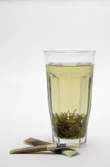 økologisk grønn perle te Lemon