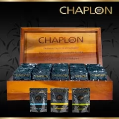 Chaplon Tea Treboks med 50 teposer