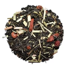 Øko sort te med gojibær og havtorn 100g