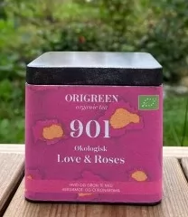 Origreen økologisk Love & Roses  - bakside